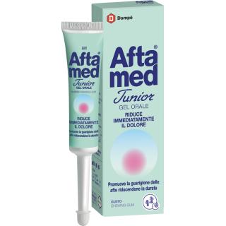 Aftamed Junior Gel 15ml Afte e Stomatiti Bambini al gusto chewing-gum