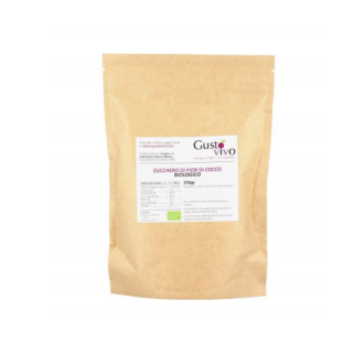 Gusto Vivo Zucchero di Fior di Cocco Biologico Crudo 250g