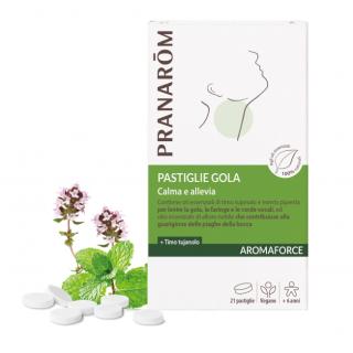 Pranarom Aromaforce Pastiglie Lenitiva Gola 21 Pastiglie