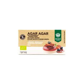 Probios Macrobiotica Agar Agar 6 Confezioni Monodose di Polvere 2g