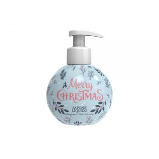 Laboratorio dei Saponi Pallina Natalizia Sapone Liquido Winter Mood Blue Melograno e Viola