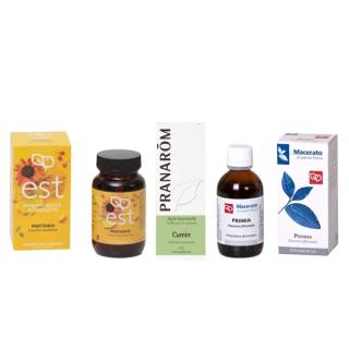 Kit Mal di Testa: Partenio Peonia Cumino