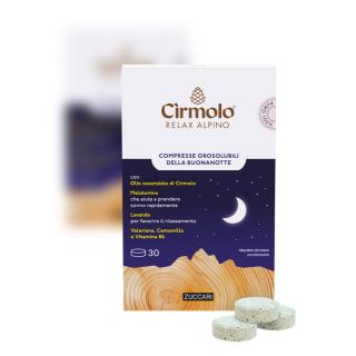 Cirmolo 30 Compresse Orosolubili delle Buonanotte