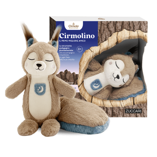 Cirmolino Peluche Bambino per Nanna con Spray e Libro